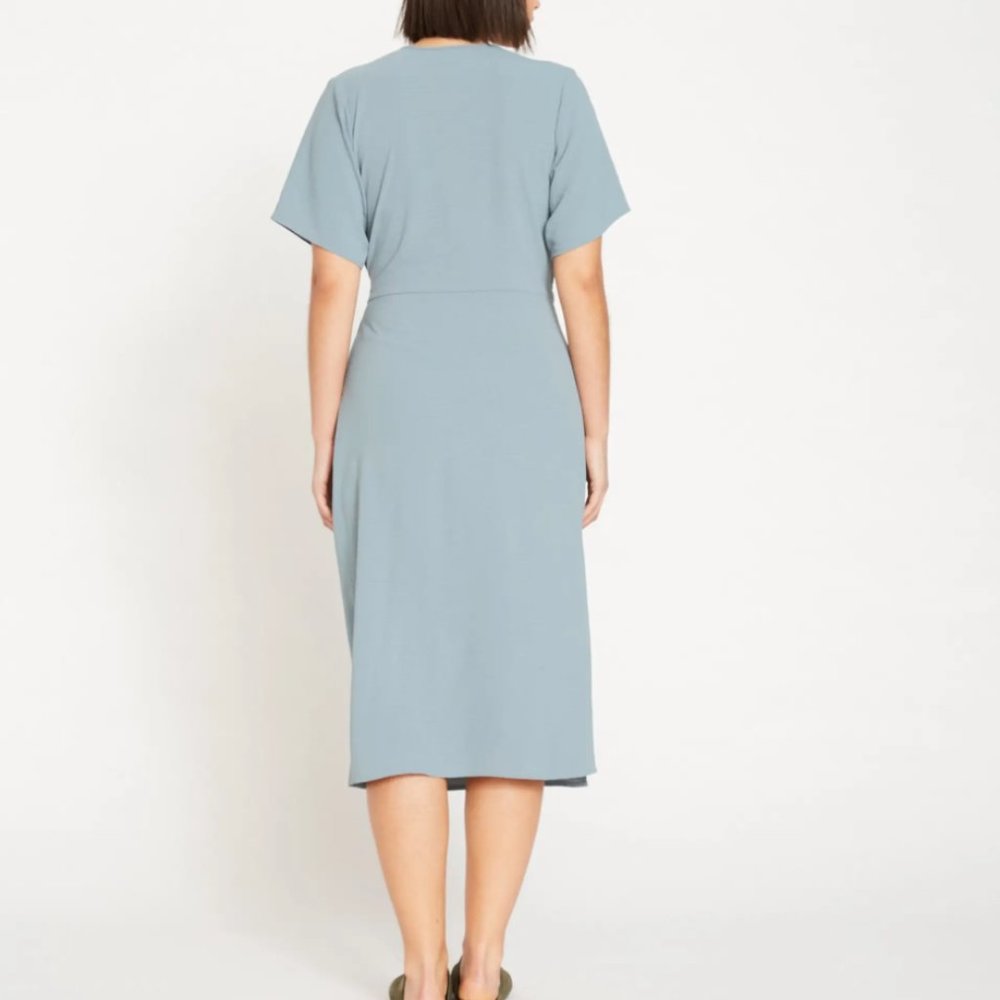 Universal Standard Wrap Dress - Picture 3 of 5